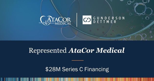AtaCor Medical Announces $28M Series C Financing