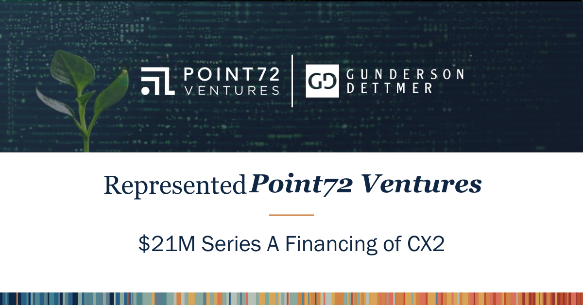 Point72 Leads $31M Series A of Defense Tech CX2