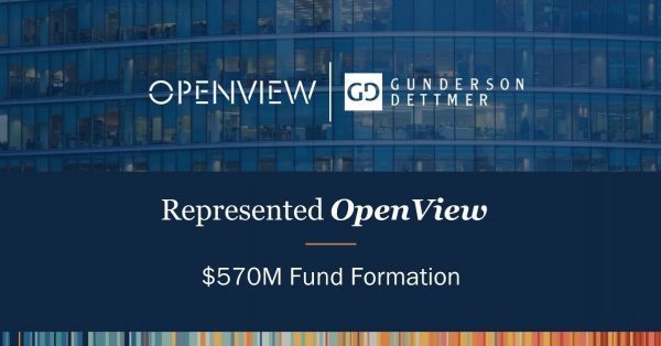OpenView Announces $570M Fund VII