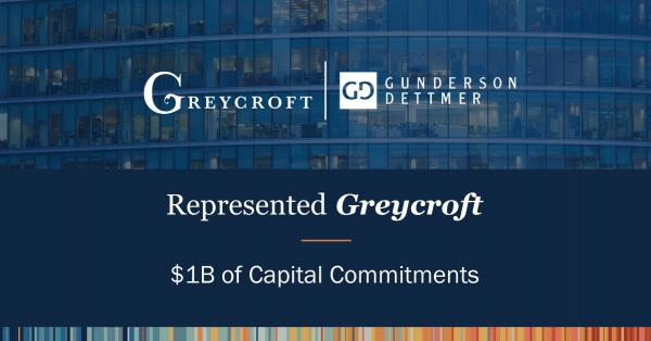 Gunderson Dettmer Advises Greycroft in its Closing of More Than $1B of ...