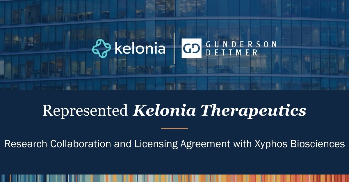 Gunderson Dettmer Advised Kelonia Therapeutics in its $800 million ...