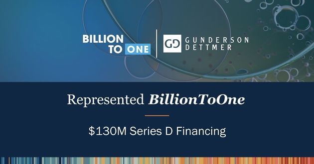 BillionToOne Announces $130M Series D 