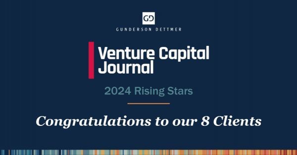 VCJ Recognizes 8 Individuals at Gunderson Dettmer Clients in 2024 Rising Stars List