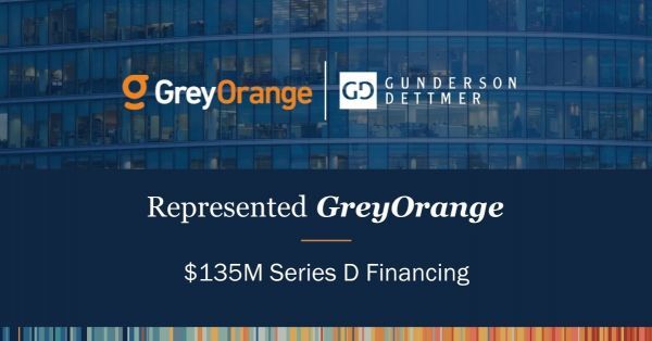 GreyOrange Announces $135M Series D Led by Anthelion Capital