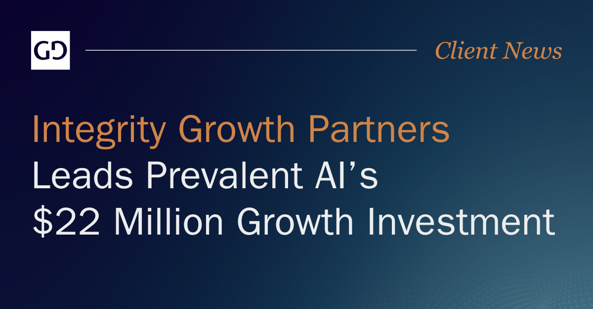 Integrity Growth Partners Leads Prevalent AI’s $22 Million Growth Investment