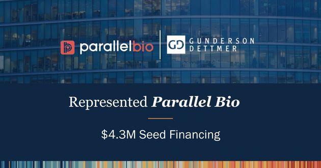 Parallel Bio Announces $4.3M Seed Funding
