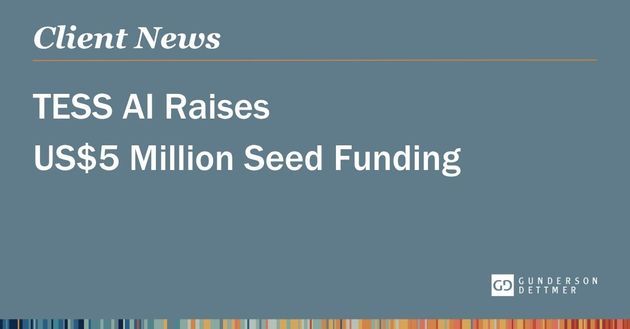 TESS AI Raises US$5 Million Seed Funding