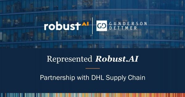 Robust.AI Announces Partnership with DHL Supply Chain