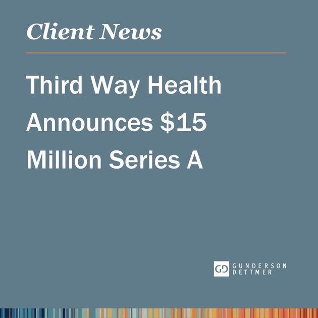 Third Way Health Announces $15 Million Series A