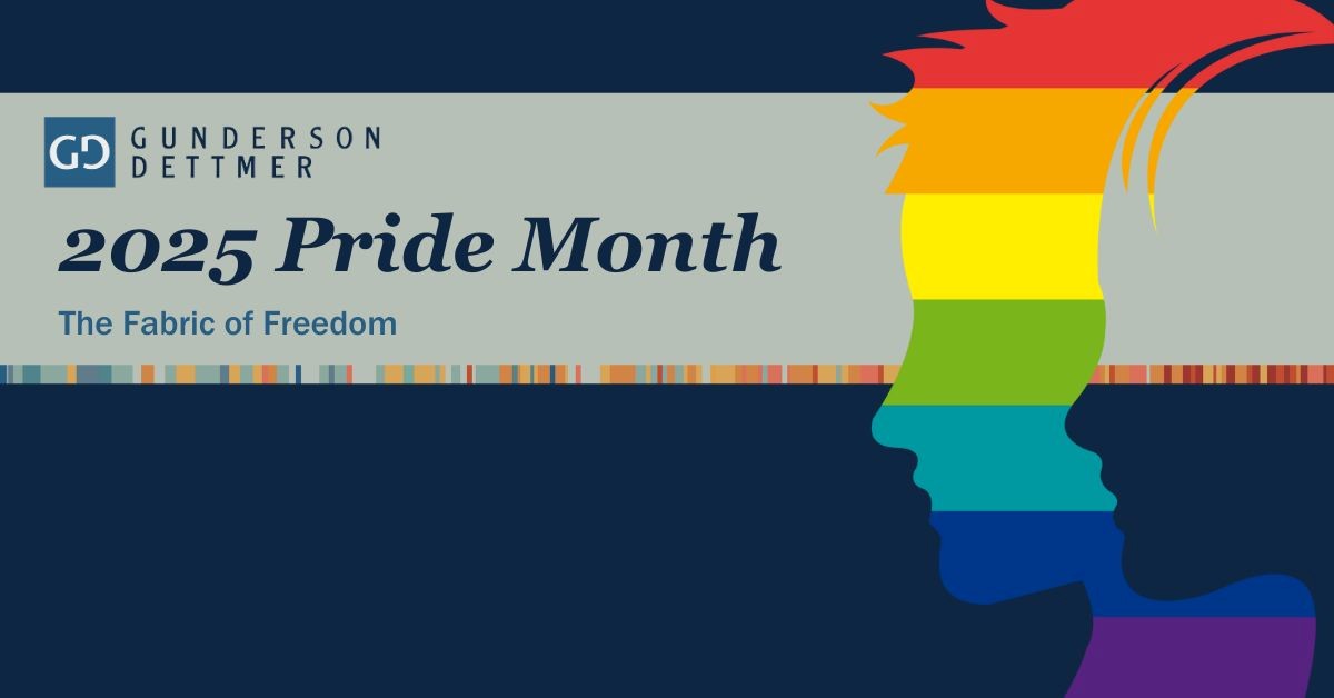 Gunderson Dettmer Commemorates 2025 Pride Month - The Fabric of Freedom