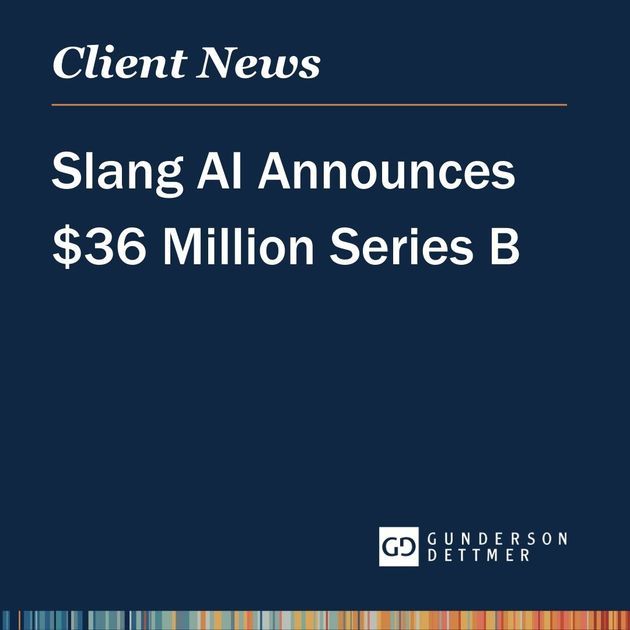 Slang AI Announces $36 Million Series B