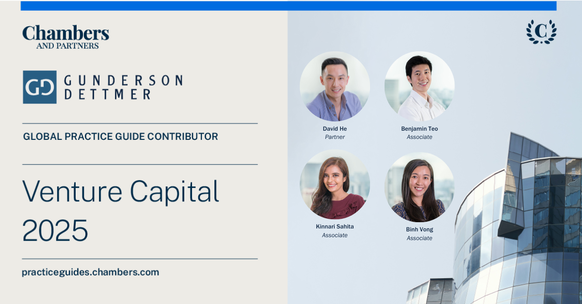 Chambers and Partners Global Practice Guide 2025: Venture Capital (Singapore Chapter)