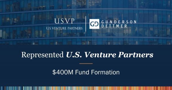 U.S. Venture Partners Announces New $400M Fund, USVP XIII