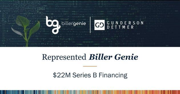 Biller Genie Announces $22 Million Series B