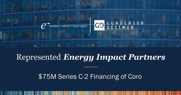 Energy Impact Partners Invests in Coro