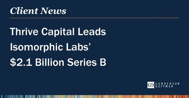 Thrive Capital Leads Isomorphic Labs’ $2.1 Billion Series B