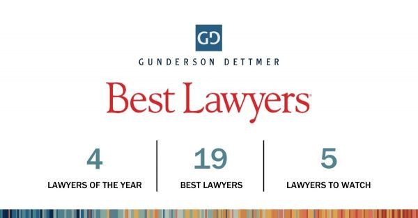Best Lawyers Recognizes 19 Gunderson Dettmer Attorneys as 2023 Best Lawyers in America