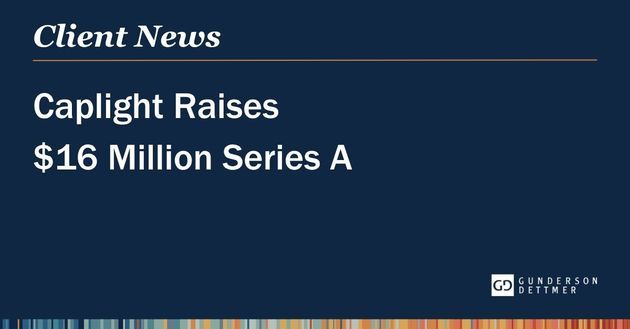 Caplight Raises $16 Million Series A
