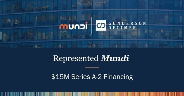 Mundi Announces $15M Series A-2 Financing Led by Haymaker Ventures