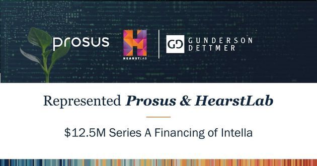 Prosus Leads Intella $12.5M Series A with Participation from HearstLab