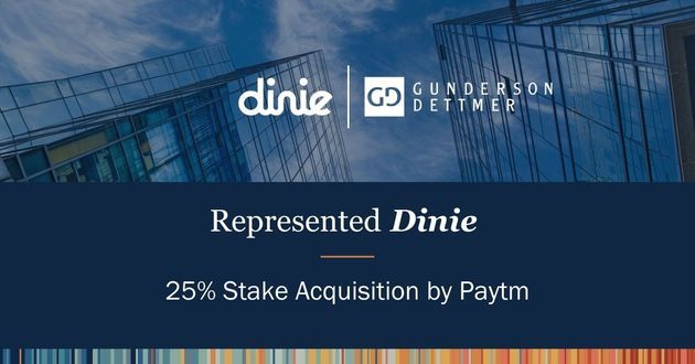  Dinie’s 25% Stake Acquisition by Paytm