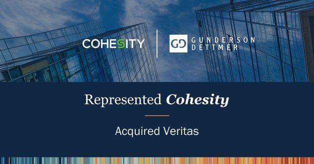 Cohesity is the World’s Largest Data Protection Software Provider After Combination with Veritas