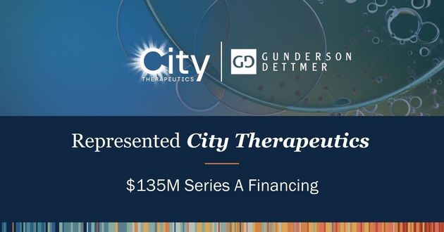 City Therapeutics Announces Launch with $135M Series A Financing