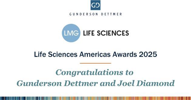 LMG Life Sciences Shortlists Gunderson Dettmer and Boston Associate Joel Diamond for 2025 Life Sciences Americas Awards
