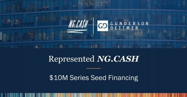 Brazil-based NG.CASH Announces $10M Seed Led By a16z and monashees