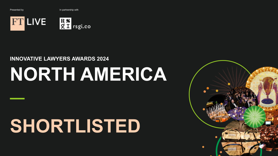Gunderson Dettmer Shortlisted in the 2024 FT Innovative Lawyers Awards North America