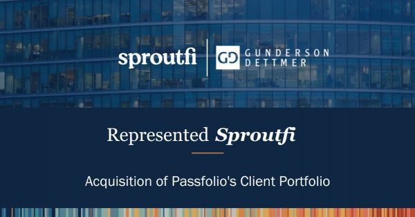 Sproutfi Acquires Passfolio’s Client Portfolio