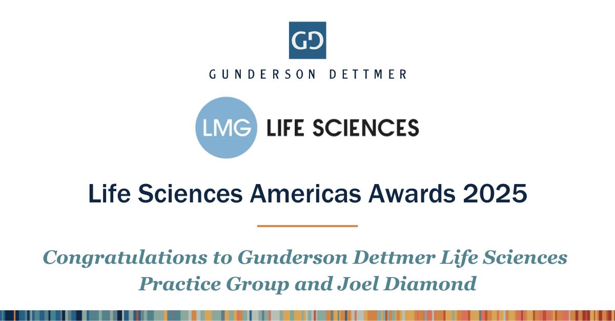 Gunderson Dettmer and Boston Associate Joel Diamond Win 2025 Life ...
