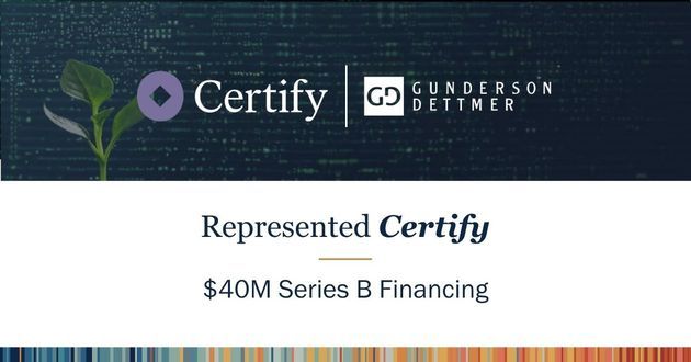 Certify Raises $40M Series B Led by Transformation Capital