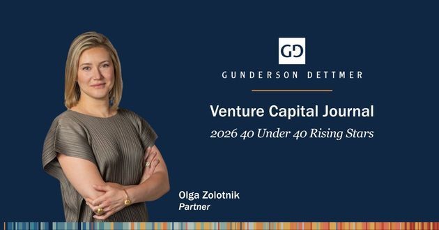 Olga Zolotnik Named 2026 Venture Capital Journal 40 Under 40 Rising Star