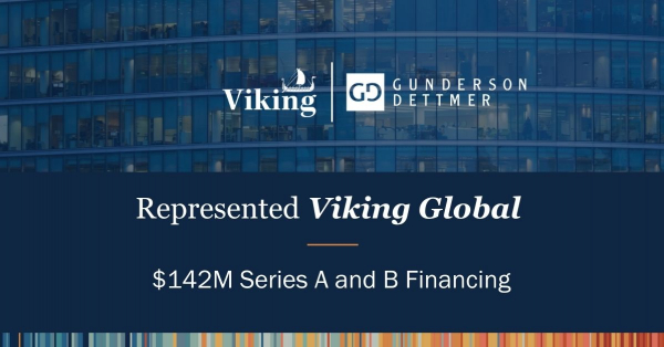 Gunderson Dettmer Advises Viking Global in its Investment in Abdera’s ...