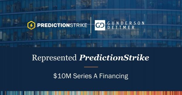 PredictionStrike Announces $10M Series A Led by Bullpen Capital