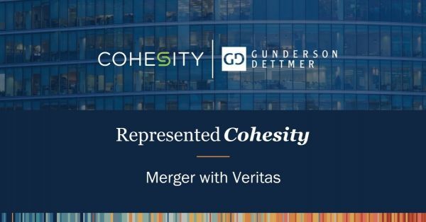 AI Powered Data Security Cohesity Announces Merger with Veritas