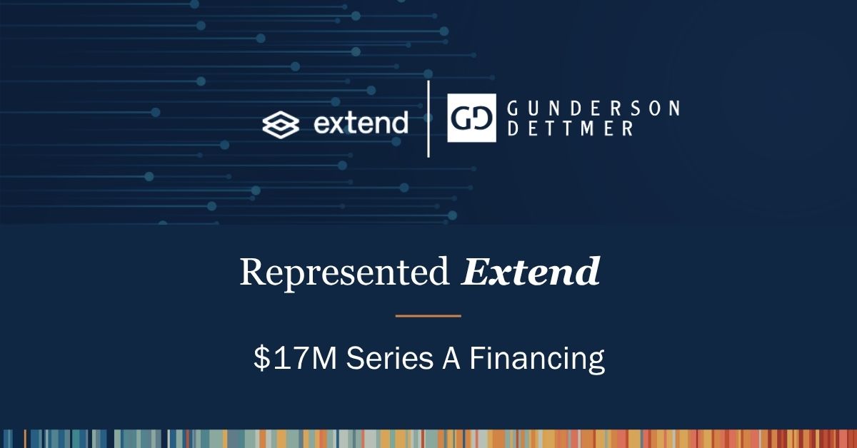 Extend Announces $17M Series A led by Innovation Endeavors | Gunderson ...