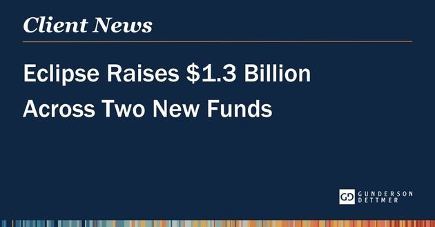 Eclipse Raises $1.3 Billion Across Two New Funds