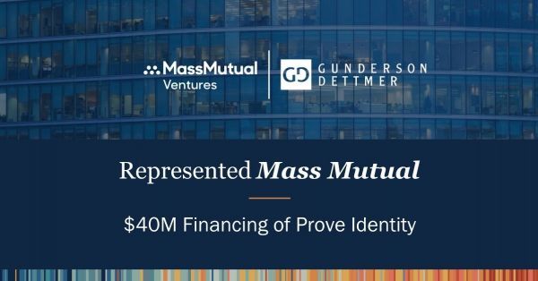 MassMutual Ventures Leads Prove Identity $40M Financing