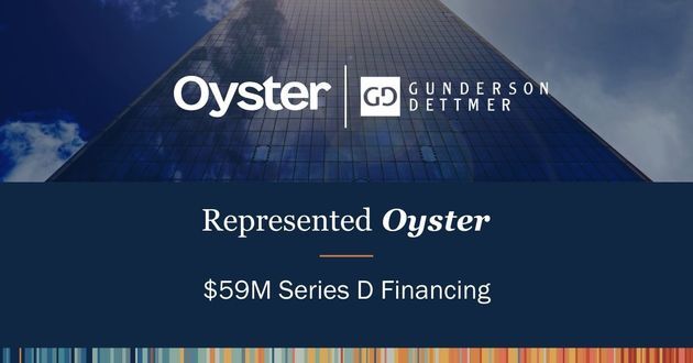 Oyster Announces $59M Series D Led by Silver Lake Waterman