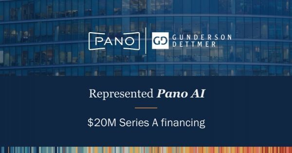 Pano AI Announces $20M Series A Financing