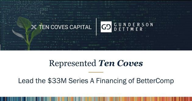 Ten Coves Leads $33M Series A Financing of BetterComp