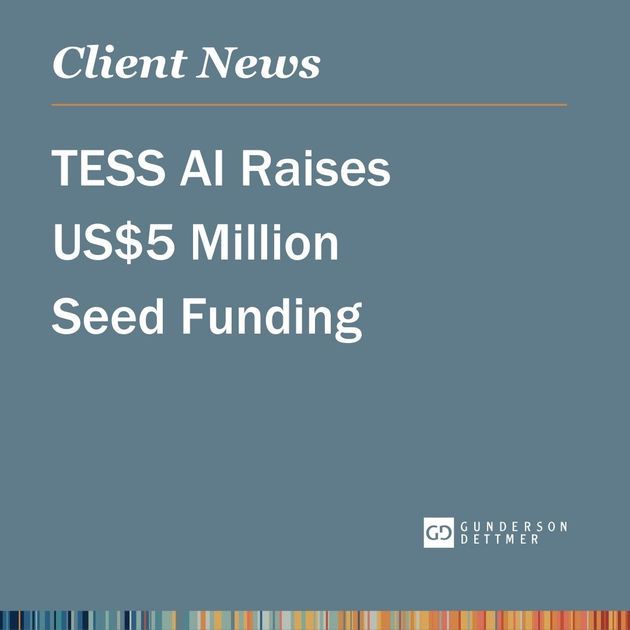 TESS AI Raises US$5 Million Seed Funding