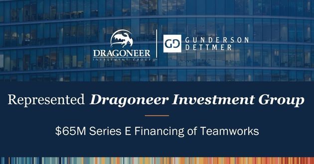 Dragoneer Leads Teamworks $65M Series E