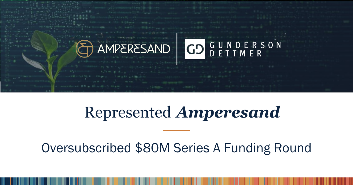 Amperesand Announces $80M Series A Funding Co-led by Walden Catalyst Ventures and Temasek