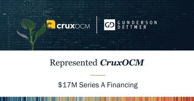 CruxOCM Announces $17M Series A to Fuel Innovation