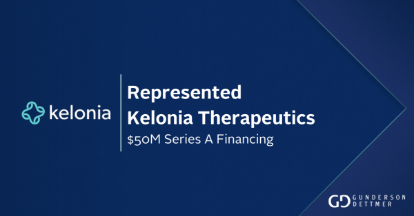 Kelonia Therapeutics Raises $50M Series A Financing