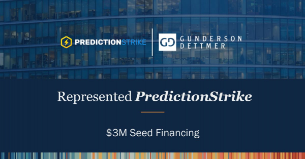 Gunderson Dettmer Advises Sports Stock Market, PredictionStrike in its ...