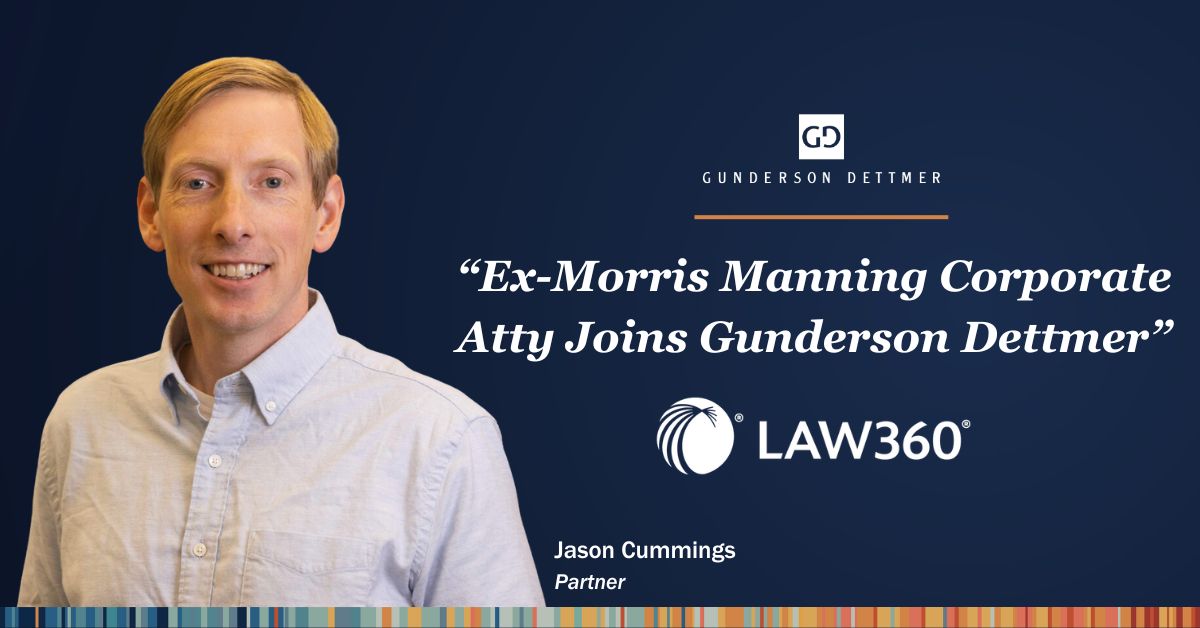 Gunderson Dettmer Announces New Partners